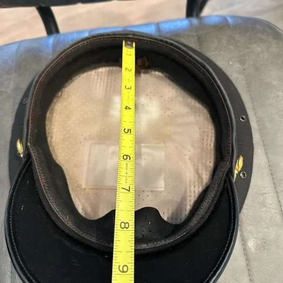 Delta Black and Gold Captain's Hat - Picture 4 of 4